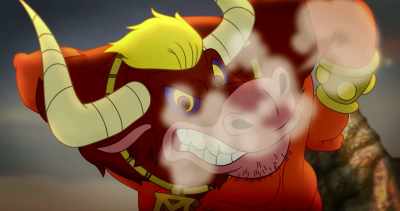 -(growls)
-(Donald chuckles) - Legend of the Three Caballeros