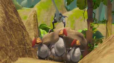 - [growls]
- [gasp] - The Ice Age Adventures of Buck Wild