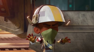 [growls] I am a grumpy, tough pirate. - Star Wars: Young Jedi Adventures