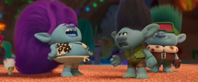 -[growls, laughs]
-Whoa! [chuckles] - Trolls Band Together