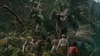 -(GROWLS)
-Run! (SCREAMS) - Exterminate All the Brutes