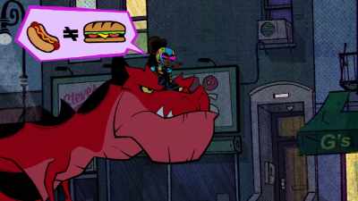 (growls) - Marvel's Moon Girl and Devil Dinosaur