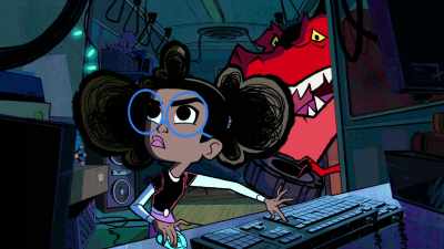 (growls) - Marvel's Moon Girl and Devil Dinosaur