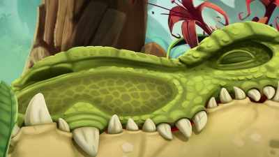 (growls) - Gigantosaurus