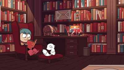 [growls softly] - Hilda