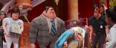 [Gru chuckles nervously] - Minions: The Rise of Gru