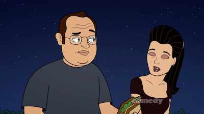 [grumbles] - Corner Gas Animated