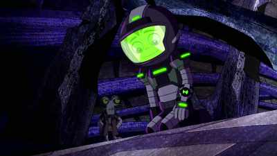 [ Grumbles ]
Yes, the "booger guy". - Ben 10 vs  the Universe: The Movie