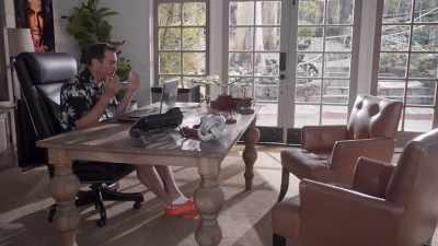 (grumbling in frustration) - Rob Riggle's Ski Master Academy