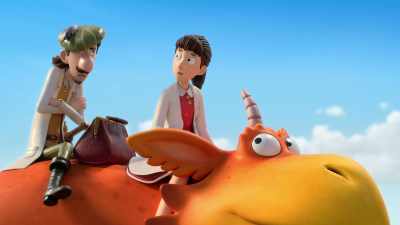 (grumbling)
- Thank you, Dr. Princess Pearl. - Zog and the Flying Doctors