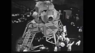 Grumman employees
were building the Lunar module - American Moon