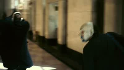 GRUMPY: All right, everybody, hands up, heads down! - The Dark Knight