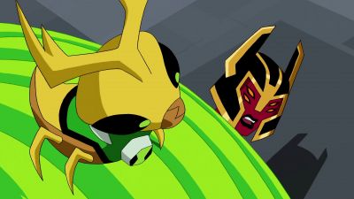 [ GRUNTING ]
>> Ballweevil: MOM, YOU SHOULD - Ben 10: Omniverse
