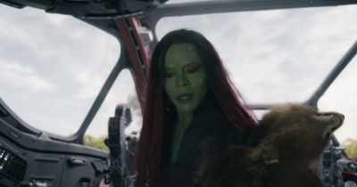 -(GRUNTING)
-(CREATURE WHIMPERS) - Guardians of the Galaxy Vol. 3