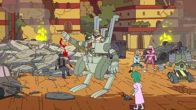 [grunting]
- [Danny groaning] - Doomlands