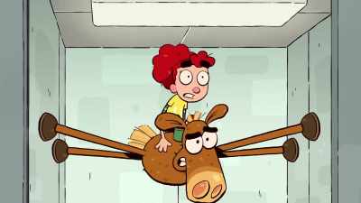- [grunting] ...Eight, nine,
ten, eleven, twelve. - It's Pony
