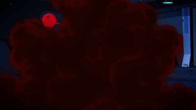 - (GRUNTING)
- (EXPLOSION) - Justice League Action