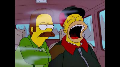 (grunting) Homer? Homer! - The Simpsons