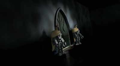 (GRUNTING IN ROOM) - Lego Star Wars Terrifying Tales