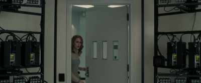 (GRUNTING, LIGHTS POPPING) - Glass