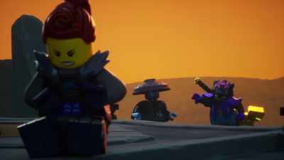 -[grunting]
-[Nokt groans] - LEGO Ninjago: Dragons Rising
