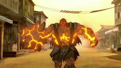[grunting] - Mortal Kombat Legends: Snow Blind