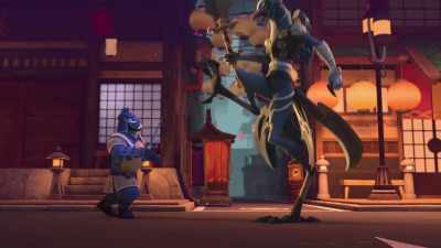 [grunting] - Samurai Rabbit: The Usagi Chronicles