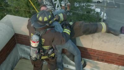[grunting] - Chicago Fire