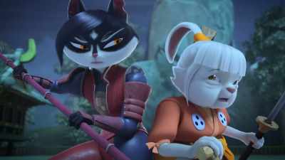 [grunting] - Samurai Rabbit: The Usagi Chronicles