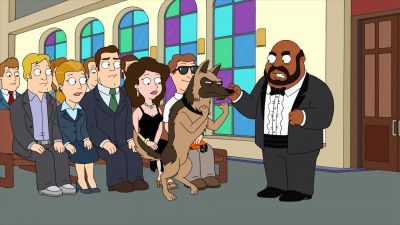 (grunting) - American Dad!