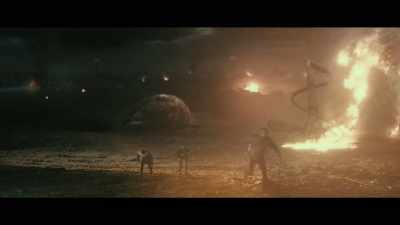 [grunting] - War of the Worlds: The Attack