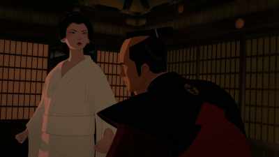 [grunting] - BLUE EYE SAMURAI