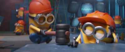[grunting] - Minions: The Rise of Gru