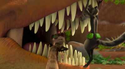 [grunting] - The Ice Age Adventures of Buck Wild