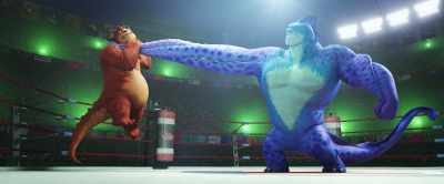 [grunting] - Rumble