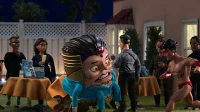 [grunting] - Marvel's M.O.D.O.K.