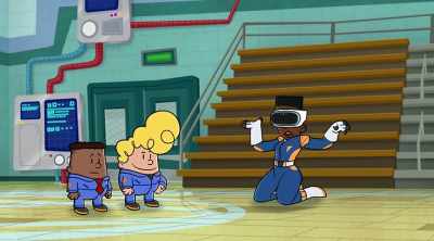 [grunting] - The Epic Tales of Captain Underpants in Space