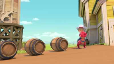 [grunting] - Dino Ranch