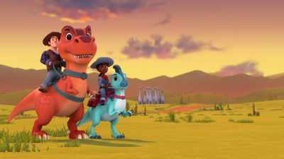 [grunting] - Dino Ranch