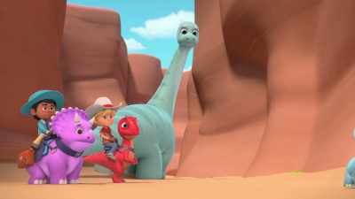 [grunting] - Dino Ranch
