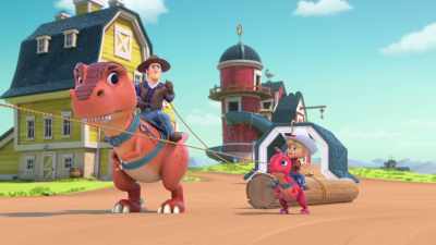 [grunting] - Dino Ranch