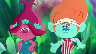 [ grunting ] - Trolls: TrollsTopia