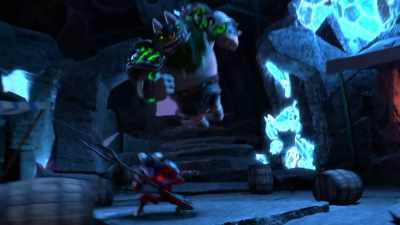 [grunting] - Wizards: Tales of Arcadia