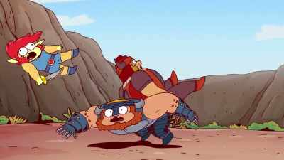 [grunting] - ThunderCats Roar