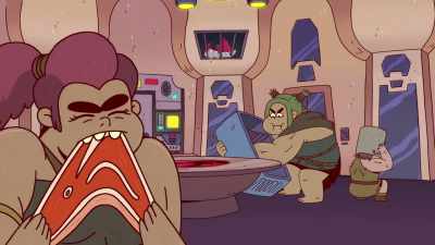 [grunting] - ThunderCats Roar