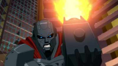 [grunting] - The Death and Return of Superman