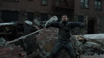 [grunting] - Gotham