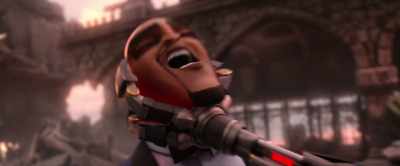 (GRUNTING) - Spies in Disguise