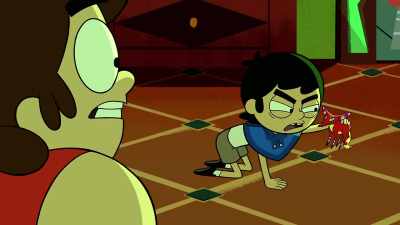 [ Grunting ] - Victor and Valentino