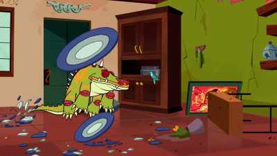 [ Grunting ] - Victor and Valentino